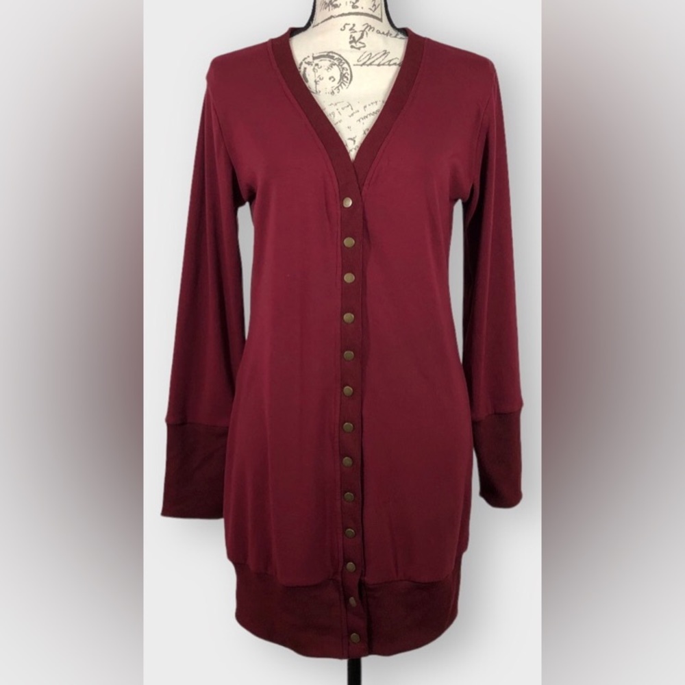 Merokeety, Oversized Button Down Cardigan, Size M